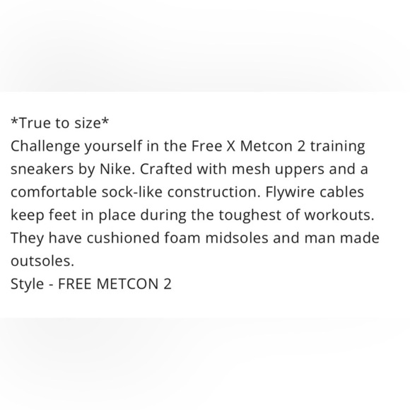 Nike Free X Metcon 2 Training Sneakers - EUC - Picture 10 of 10